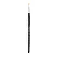 Кисть для акрила Sketchmarker 343 синтетика мягкая овальная ручка короткая №2