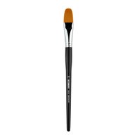 Кисть для акрила Sketchmarker 343 синтетика мягкая овальная ручка короткая №20