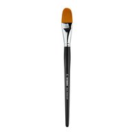 Кисть для акрила Sketchmarker 343 синтетика мягкая овальная ручка короткая №24