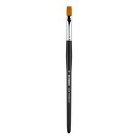 Кисть для акрила Sketchmarker 342 синтетика мягкая плоская ручка короткая №10