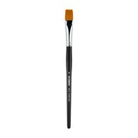 Кисть для акрила Sketchmarker 342 синтетика мягкая плоская ручка короткая №14