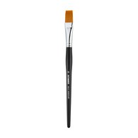 Кисть для акрила Sketchmarker 342 синтетика мягкая плоская ручка короткая №16