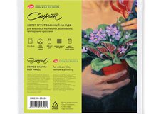 Серия профессиональных художественных материалов и инструментов «Сонет»  предназначена для обучения и практики в живописи, графике, лепке и декоративных техниках. Рецептуры материалов «Сонет» созданы с учётом академических требований: продуманная палитра, чистые цвета, стабильные смеси и предсказуе…