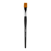 Кисть для акрила Sketchmarker 342 синтетика мягкая плоская ручка короткая №18