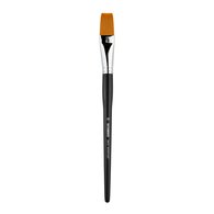 Кисть для акрила Sketchmarker 342 синтетика мягкая плоская ручка короткая №20