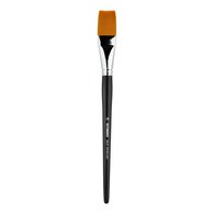Кисть для акрила Sketchmarker 342 синтетика мягкая плоская ручка короткая №24