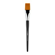 Кисть для акрила Sketchmarker 342 синтетика мягкая плоская ручка короткая №30