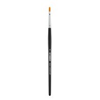 Кисть для акрила Sketchmarker 342 синтетика мягкая плоская ручка короткая №4