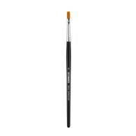 Кисть для акрила Sketchmarker 342 синтетика мягкая плоская ручка короткая №6