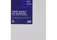 Холст грунтованный на картоне Стихия 18x24 см
