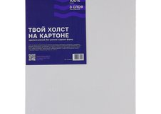 Холст грунтованный на картоне Стихия 20x25 см