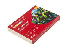 Набор пластилина детского классического "Цветик", со стеком, 8 цветов, 120 гр