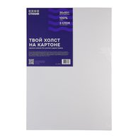 Холст грунтованный на картоне Стихия 35x50 см