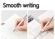 Механический карандаш Deli с металлическим корпусом предназначен для ежедневного письма и черчения. Тонкий грифель 0,5 мм позволяет выполнять точные линии и аккуратные записи. Встроенный ластик обеспечивает удобство использования.