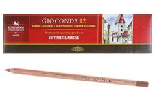 Карандаш пастельный художественный Gioconda "KOH-I-NOOR" 8820/214, 12шт/уп, капут мортуум тёмный
