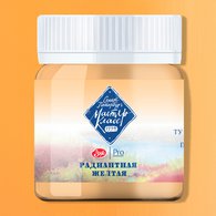 «РАДИАНТНЫЕ ЦВЕТА»
 Пигментный состав: P.W.6 P.Y.110  
Светостойкость: *** - светостойкая краска  
 Радиантная жёлтая один из 8-ми оттенков представленных в серии «РАДИАНТНЫЕ ЦВЕТА» художественных гуашевых красок «Мастер-Класс».
 Радиантная жёлтая - насыщенный теплый жёлтый цвет с золотистым подтон…