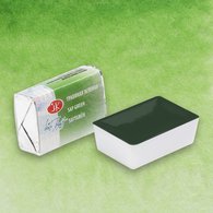 Пигментный состав: 
 P.Y.150 P.G.36 P.Bk.7 
Светостойкость: ***  - светостойкие краски Укрывистость: □  - прозрачные краски Устойчивость к смыванию: ▲  - трудносмываемые      Профессиональные художественных акварельные краски «Белые ночи» представляют собой тонкодисперсные суспензии пигментов и н…