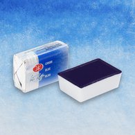 Пигментный состав: 
 p.b.15:6 
Светостойкость: ***  - светостойкие краски Укрывистость: □  - прозрачные краски Устойчивость к смыванию: ▲  - трудносмываемые      Профессиональные художественных акварельные краски «Белые ночи» представляют собой тонкодисперсные суспензии пигментов и наполнителей в…