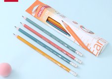 Набор карандашей Deli Think с трехгранным корпусом обеспечивает удобный захват и снижает усталость руки при письме. Грифель HB подходит для ежедневного использования, черчения и заметок. Каждый карандаш оснащен ластиком, а упаковка с европодвесом удобна для выкладки в рознице.