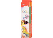 Двусторонние карандаши Deli ColoRun позволяют получить 12 цветов при компактном формате набора. Корпус из липы легко затачивается и обеспечивает комфортное рисование. Подходят для школы, творчества и хобби.