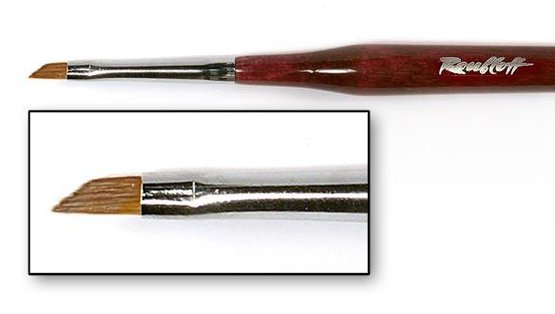DK6-02, 0RN Roubloff Колонок наклонная бордовая ручка нест. №2