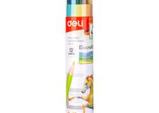 Цветные карандаши Deli Enovation отличаются яркими цветами и удобным трёхгранным корпусом. Пластиковый корпус устойчив к поломкам и подходит для активного использования. Упаковка в бумажной тубе удобна для хранения и переноски.