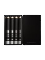 Чернографитные карандаши Sketchmarker Graphic Tones идеально подходят художникам, дизайнерам и иллюстраторам любого уровня подготовки.
В наборе представлен широкий диапазон степеней твёрдости чернографитных карандашей, подходящих для чётких, тонко проработанных иллюстраций, проектов, чертежей, тон…