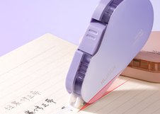Корректирующая лента NuSign "Sunshine Whisper", 5мм*12м, автоматическая конструкция, 88х51х19 мм, зеленая