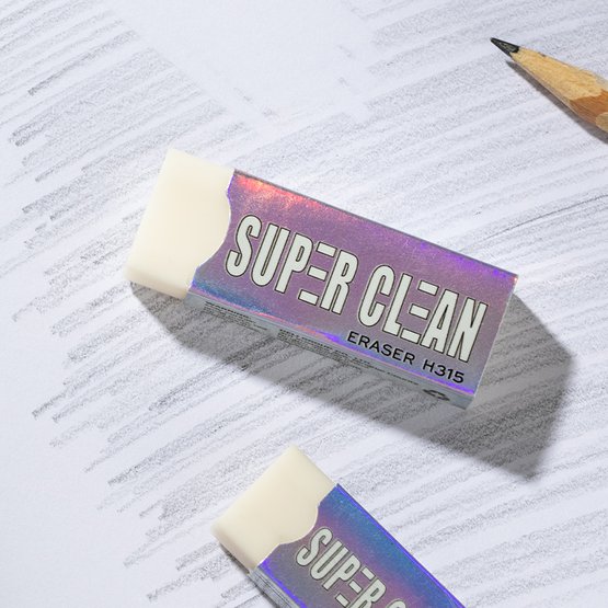 Ластик Deli Dust Free обеспечивает чистое стирание графита с минимальным количеством крошек. Специальная форма с канавкой делает использование более удобным. Подходит для школы, офиса и художественных работ.