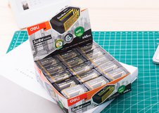 Ластик Deli Scribe Infinite EH00510 — мягкий черный ластик из nano PVC. Обеспечивает чистое и пылеобразное стирание без повреждения бумаги. Отличается комфортным хватом и высокой точностью стирания.