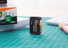 Ластик Deli Scribe Infinite EH00510 — мягкий черный ластик из nano PVC. Обеспечивает чистое и пылеобразное стирание без повреждения бумаги. Отличается комфортным хватом и высокой точностью стирания.