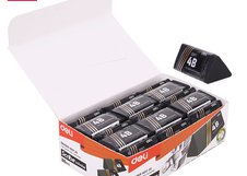 Ластик Deli Scribe Infinite EH01720 — треугольный черный ластик, разработанный для точного стирания мелких деталей. Изготовлен из безопасного полимерного материала и подходит для аккуратной работы.