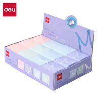 Ластик Deli Soft E3044 — мягкий школьный ластик из PVC, обеспечивающий чистое стирание без повреждения поверхности бумаги. Подходит для повседневного использования в школе и офисе.