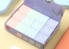 Ластик Deli Soft E3044 — мягкий школьный ластик из PVC, обеспечивающий чистое стирание без повреждения поверхности бумаги. Подходит для повседневного использования в школе и офисе.