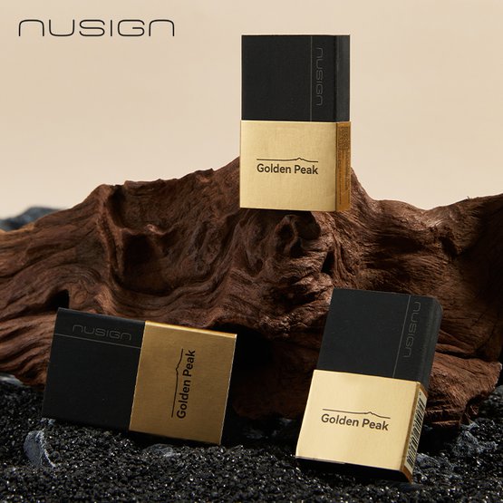 Ластик NuSign, 50х30х10,5 мм, прямоугольный, черный, дисплей бокс