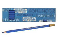 Карандаш акварельный художественный Mondeluz "KOH-I-NOOR" 3720/17, 12 шт/уп, кобальт синий