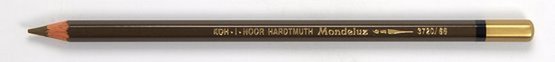 Карандаш акварельный художественный Mondeluz "KOH-I-NOOR" 3720/66, 12 шт/уп, умбра натуральная
