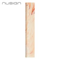 Линейка NuSign "Natural Fluids", 15 см, пластик, светло-коричневая, блистер