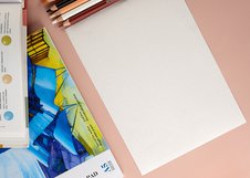 Набор цветных угольных карандашей Dmast 12 цветов Пейзаж в картонной упаковке