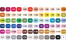 Набор маркеров TOUCH BRUSH Limited Edition 72цв. в металлическом кейсе