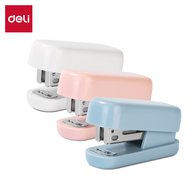 Компактный мини-степлер Deli подходит для скрепления документов дома, в офисе или на учёбе. В комплект входят скобы для начала работы сразу после покупки. Эргономичный корпус удобно лежит в руке и не занимает много места.