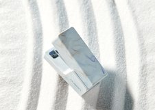 Мини степлер NuSign "Natural Fluids", для скоб 24/6, 26/6, пластик, со скобами 830 шт, черный