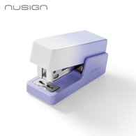 Мини-степлер NuSign "Sunshine Whisper",  для скоб 24/6, 26/6, пластик, скобы в комплекте, фиолетовый