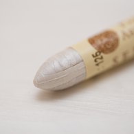 Пастель масляная металлик Sennelier, радужный белый цв.№125, 5шт/упак,D=10мм
