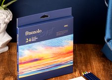 Набор цветных карандашей Finenolo 24 цвета в картонной упаковке