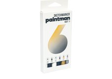 Набор перманентных маркеров SKETCHMARKER Paintman 1 6цв
