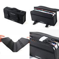 Набор маркеров TOUCH BRUSH Limited Edition 102цв. в текстильном пенале