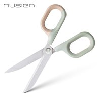 Ножницы NuSign зеленые, 14,5 см, блистер