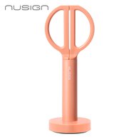 Ножницы NuSign с подставкой розовые, 18 см, закругленные концы, картонная коробка