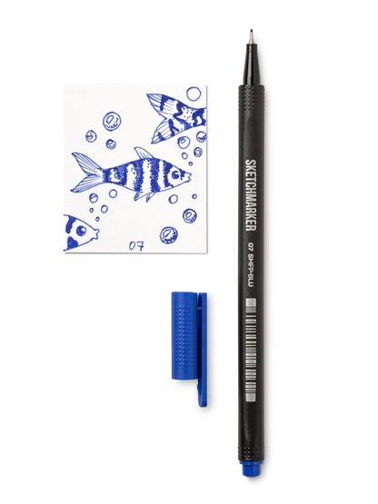 Ручка капиллярная SKETCHMARKER Artist fine pen 07 Синий